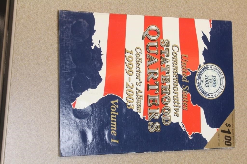 US Commemorative Statehood Quarters Album