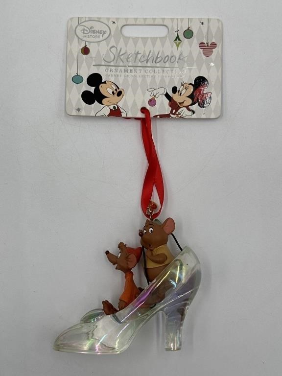 Rare Jaq & Gus 2013 Ornament Glass Slipper