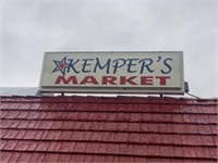 Kempers Sign Roughly 2ft x 6ft +/- ReadDescription