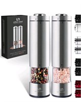 Electric Salt and Pepper Grinder Set -