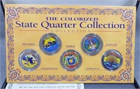 Colorized state quarter set