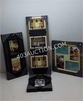 Lot of 4 Assorted Hometrends Picture Frames