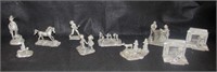 E.F. Giles pewter figurines