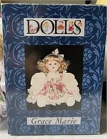 1992 Dolls Grace Marie Porcelain Doll in Floral