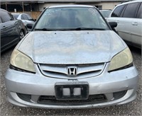 KEY FEE $120 CRANK 2005 Honda Civic-14998