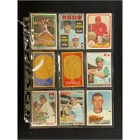 (9) Vintage Baseball Stars/hof