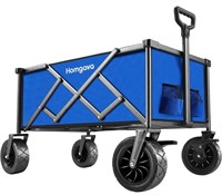 Homgava Foldable Wagon Cart with Big Wheels