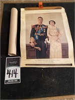 (2) 1937 King George & Queen Elizabeth Photos