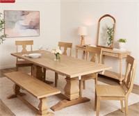 $899 World Market Avila Extension Dining Table