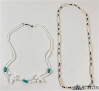 Zuni Bear Turquoise Necklace