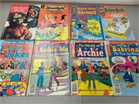 QTY 8 1970's - 80's Comics - Archie etc