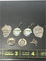 Sterling Silver Charms 11.29 Grams