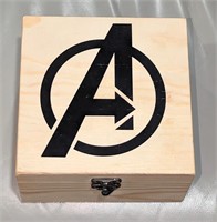 Marvel Avengers Wooden Box With Latch