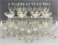 Stemware In Original Boxes w/Star Of David Etching