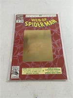 WEB OF SPIDER-MAN 30TH ANNIVERSARY #90 (GOLD HOLO