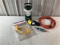 Extension Cord, Air Grinder, Lantern, Cllimbing