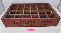 Maquoketa, IA Wooden Crate