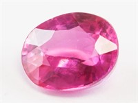 4.97ct Oval Cut Pink Natural Sapphire GGL