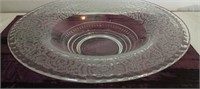 Depression Glass Console Bowl