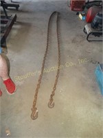 Tow Chain w/2 Hooks 18'L
