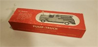 Vintage richmond model company pump truck nib