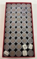 (50) ROLLS OF WHEAT PENNIES COINS