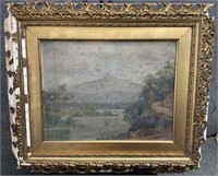 Antique Oil Painting, Signed