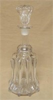 Blown Glass Decanter with Stopper.