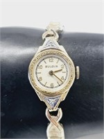 Vintage 10K Gold Filled Diamond Accent Ladies