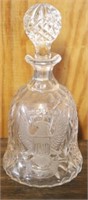 Etched Crystal Decanter