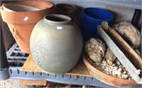 Geodes, Stoneware Pot Assortment