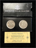 The Eisenhower Dollar Collection with COA
