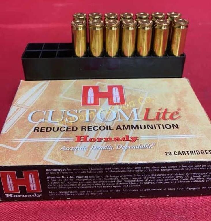 Ammo 270 WIN 14Rds Hornady Custom Lite