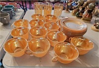 Fire king Cups & Saucers & Glass Cups