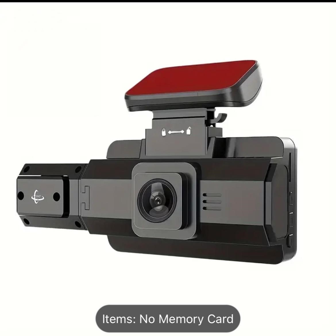 ($100)3 Inch Dual Lens Dash Cam For Cars
