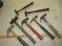 7pc Specialty & Framing Hammers