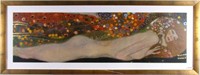 Gustav Klimt, "Sea Serpents III" Framed Print
