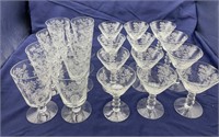 20 Piece Set of Etched Stems