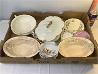 Assorted China Dishes & Plates