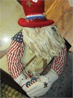 July 4th Uncle Sam Wreath