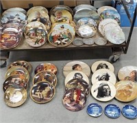 2 large boxes of collector plates including