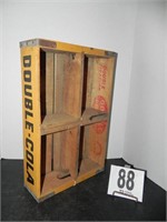 Vintage Double Cola crate