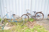 Vintage Bicycles - one is a Trike but it only has