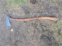 Antique axe 33 1/2" long