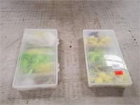 (2) Organizers with Fishing Lures