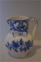 "Tiffany Delft" Pitcher Made Exclusively For