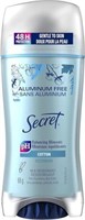 (3) Secret Aluminum Free Deodorant for Women,