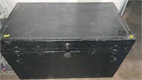 Trunk black color, Approximately 40x22x24 inches