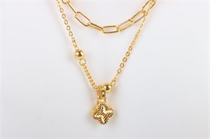 24K YELLOW GOLD LADIES LINK CHAIN