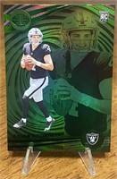 Aidan O'Connell 2023 Illusions Green Rookie